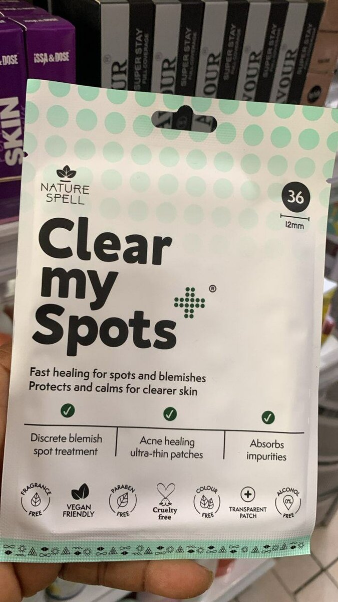 Nature Spell Clear My Spots Patches