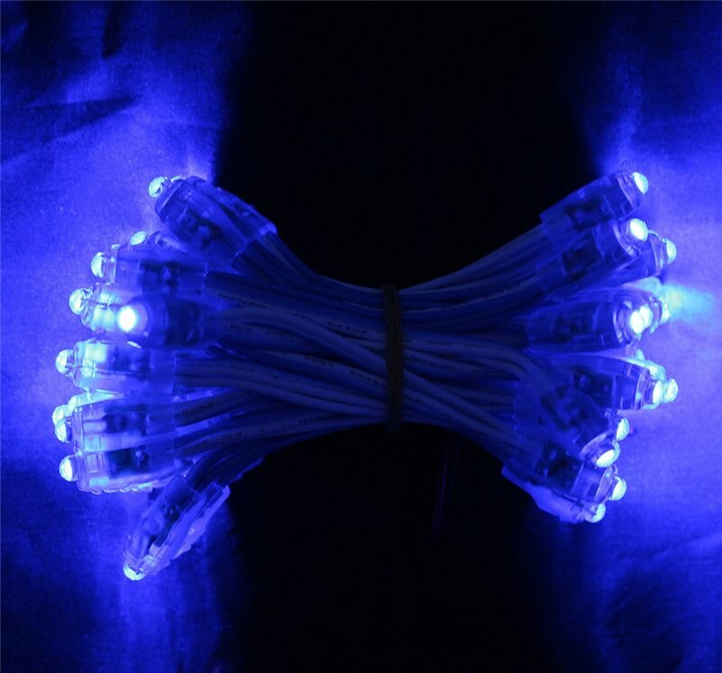 PIXEL LED 9mm 12V BLEU