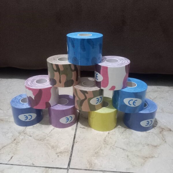 Lot de Bandes de Kinesio Tape Colorées
