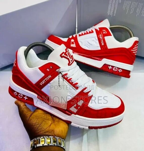 LOUIS VUITTON CLASSIC RED AND WHITE