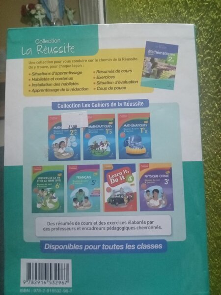 Manuel Mathématiques 2nde