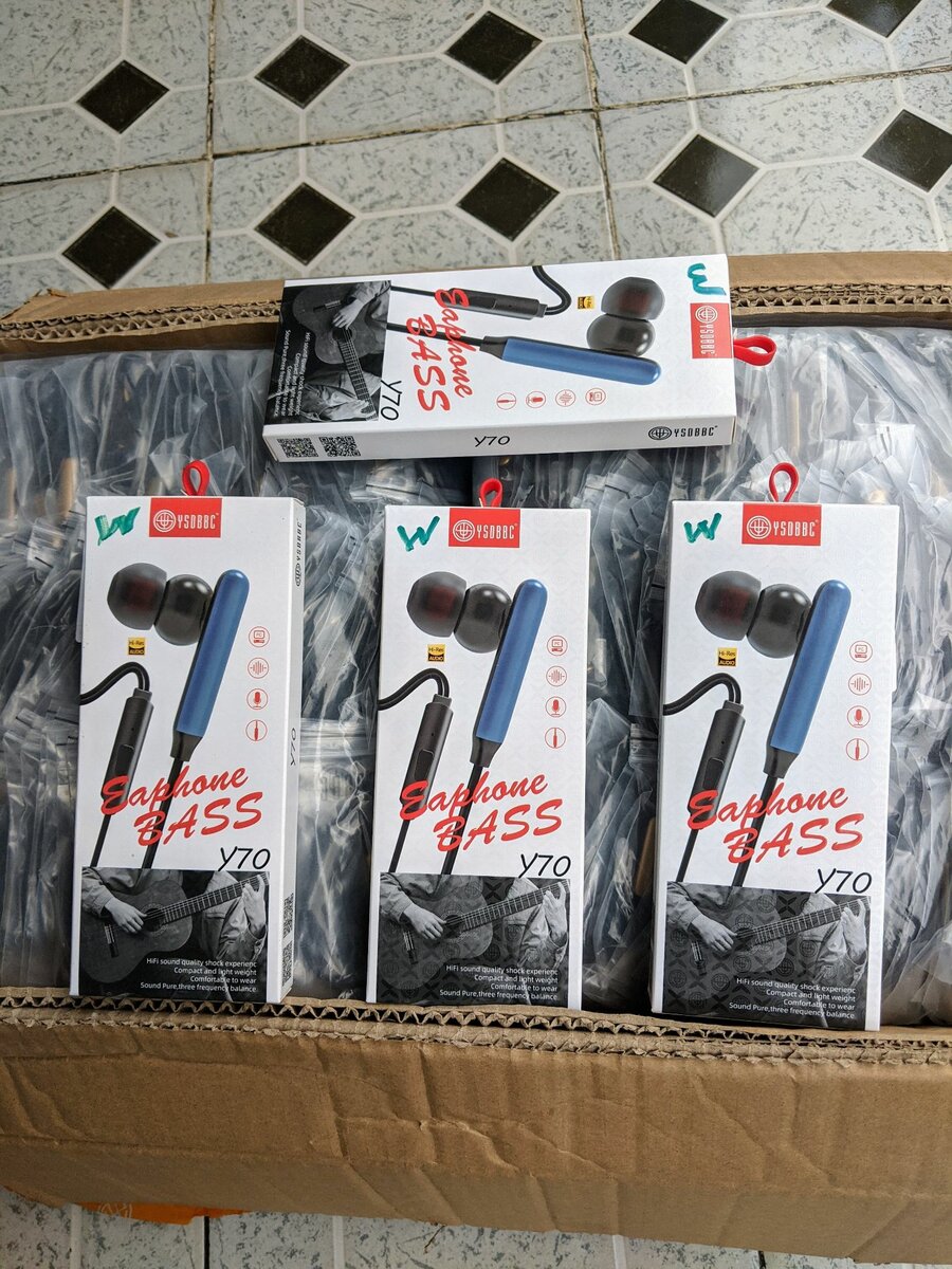 Y70 HiFi sound quality shock experience Bass 3.5mm jack