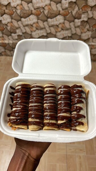 10 crepes au nutella