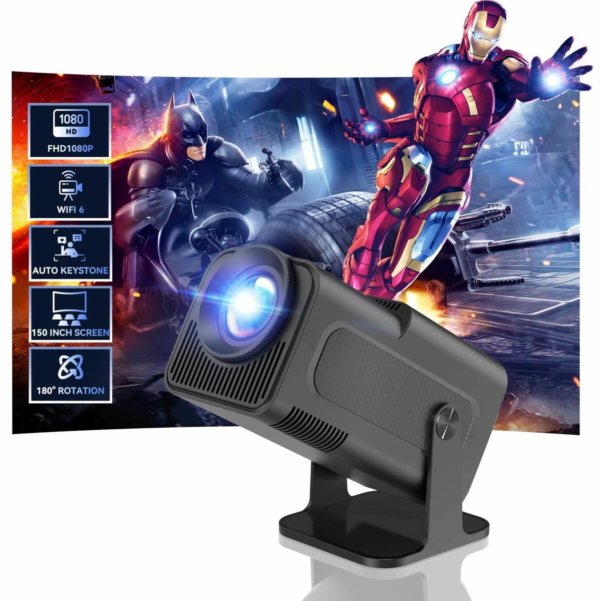 Projecteur LCD 180° HCS350 Pro