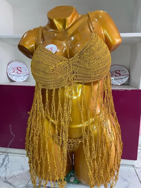 Robe de Plage Crochet Glamour