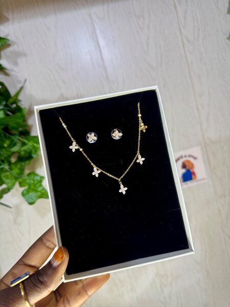 Ensemble Bijoux en Or plaqué