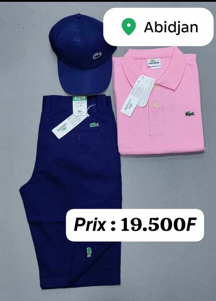 Ensemble Polo et Casquette Homme
