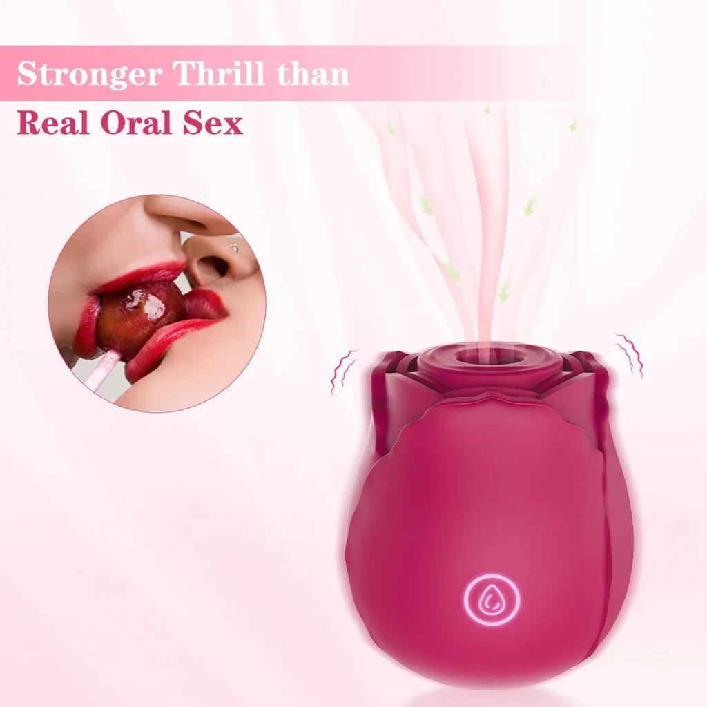 Stimulateur de Clitoris Rose