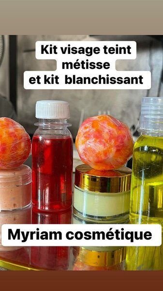 Kit visage blanchissant