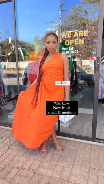 Women's Long One-shoulder Dress