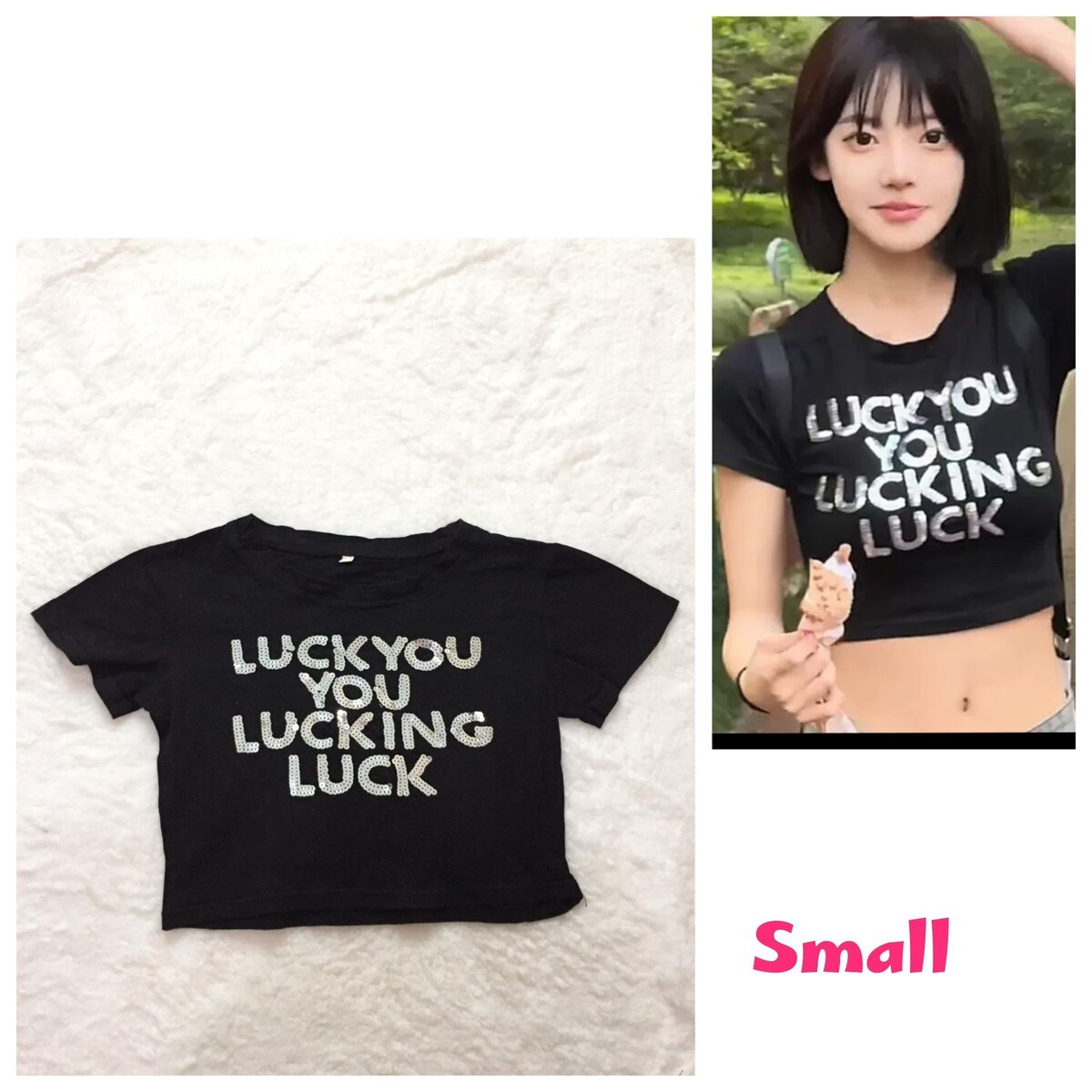 Salaula crop tops and tops