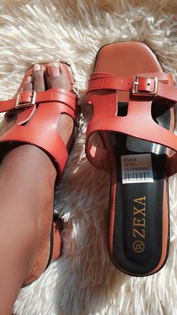 Sandales marron Zexa élégantes