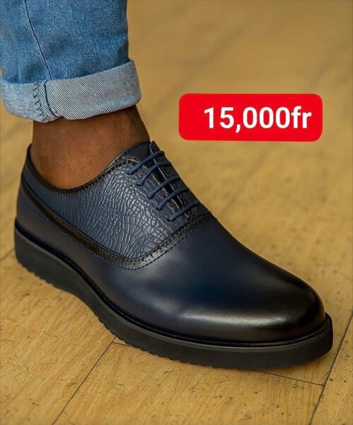 Chaussures habillées en cuir homme