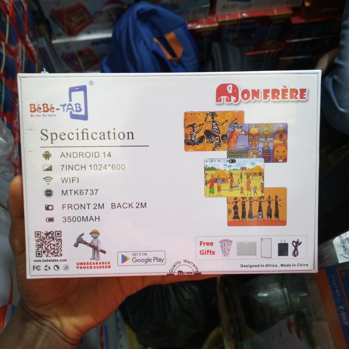 Tablette Bébé-TAB Android 14