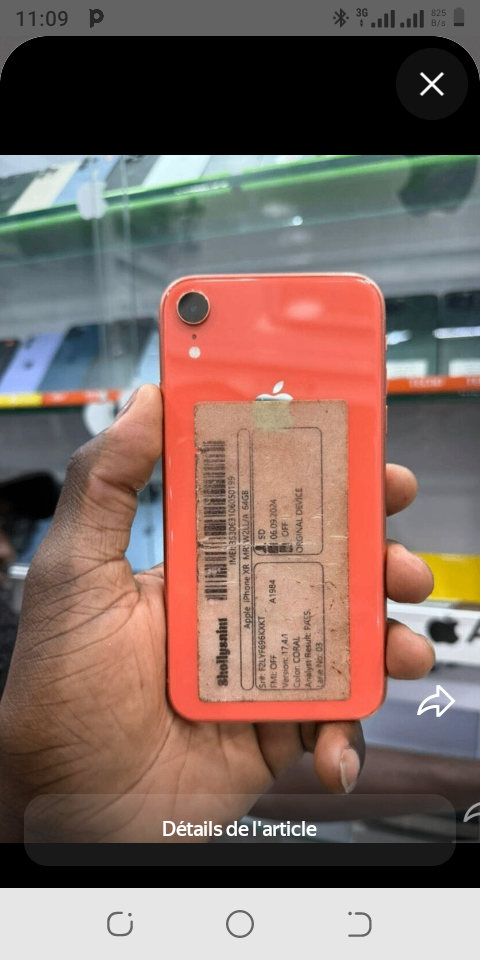 iPhone XR Rouge 64GB