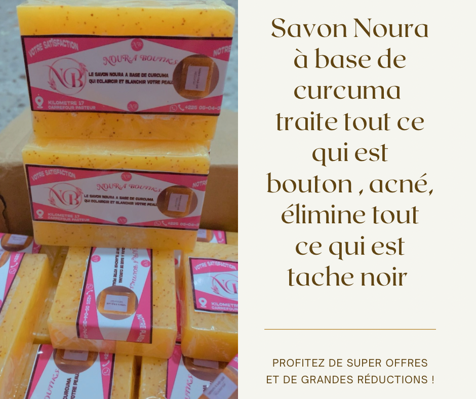 Savon Curcuma