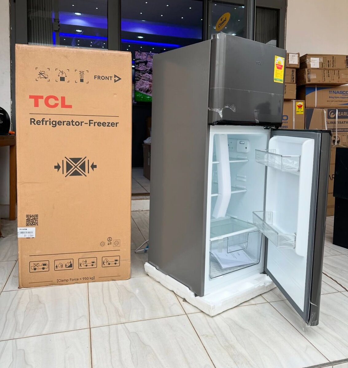 TCL refrigerator- Freezer