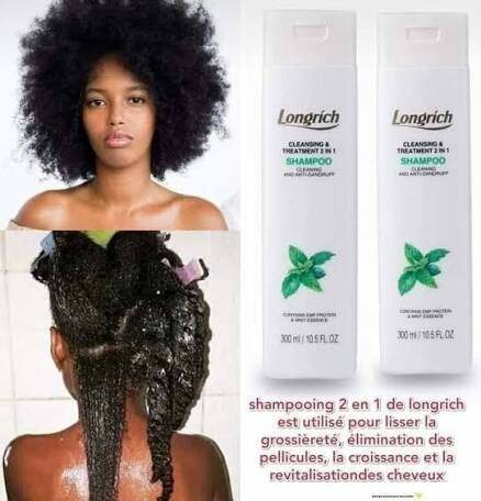 Shampooing 2 en 1 Longrich