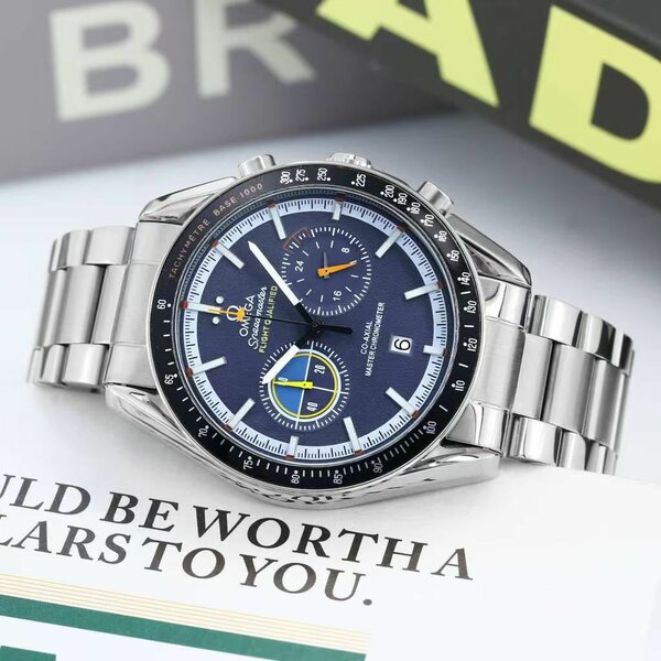 Montre Acier Chronographe Homme