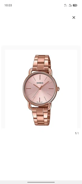 Montre casio femme
