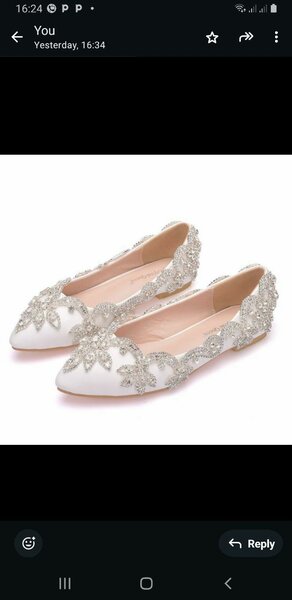 BRIDAL FLAT SHOE'S