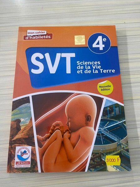 Cahier SVT 4e Nouvelle Édition