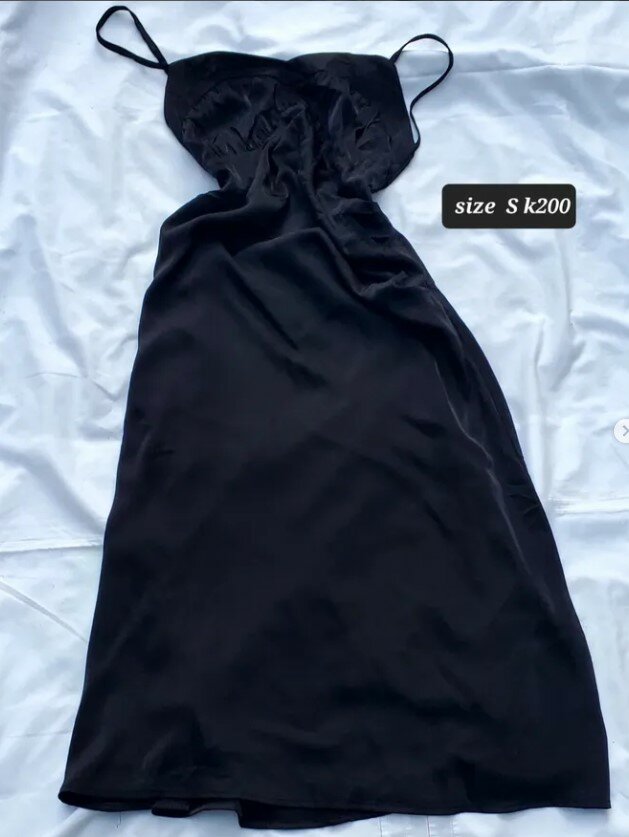 Stylish women's dress black