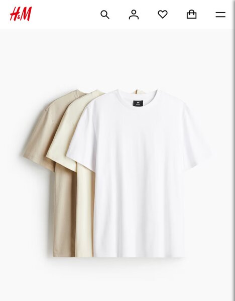 T-shirts basiques H&M