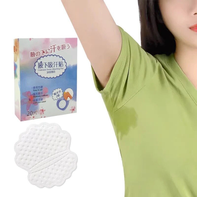 Tampons absorbants aisselles