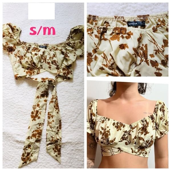 Salaula crop tops and tops