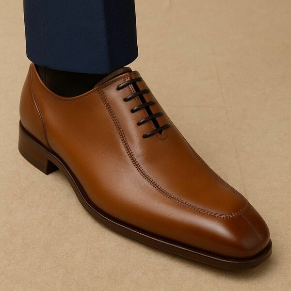 Chaussures de ville en cuir élégant