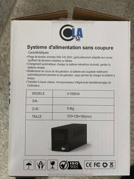 OLA 1500VA/900W UPS Line Inter