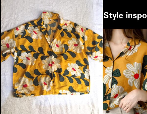 Salaula crop tops and tops