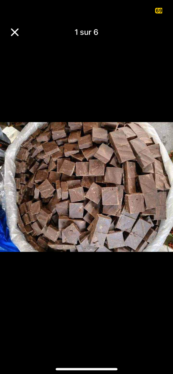 Chocolat bio 60 morceau