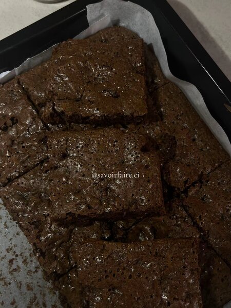 3 parts Brownies moelleux
