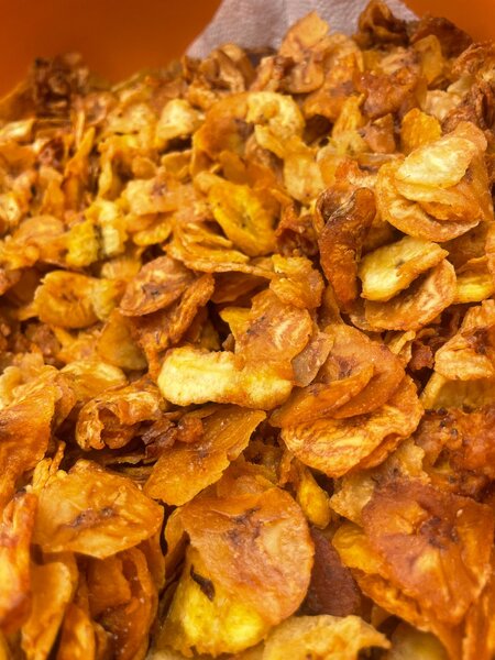 Chips de banane en vrac