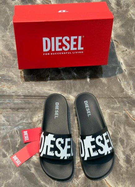 Sandales Diesel Noires Homme