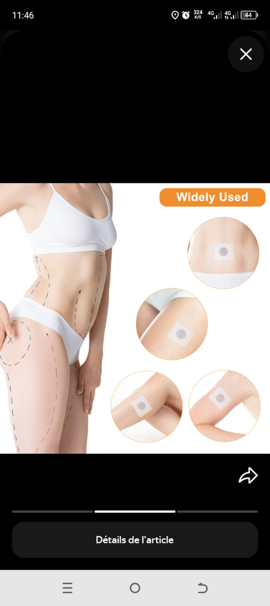 Patchs slim autocollants