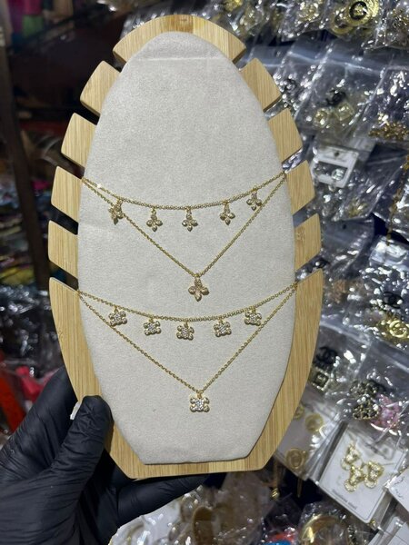 Chaîne en or et argent élégant