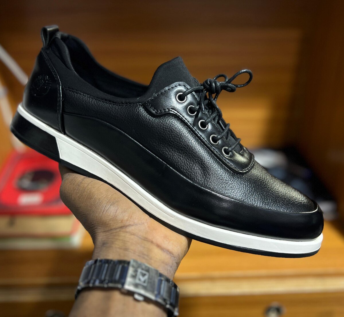 Chaussures en cuir élégantes