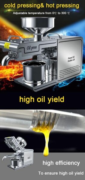 Oil press machine