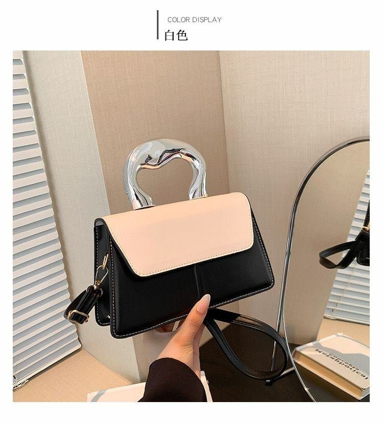 Sac a manche argenté