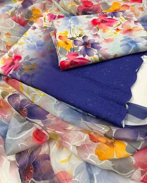 Printed lawn