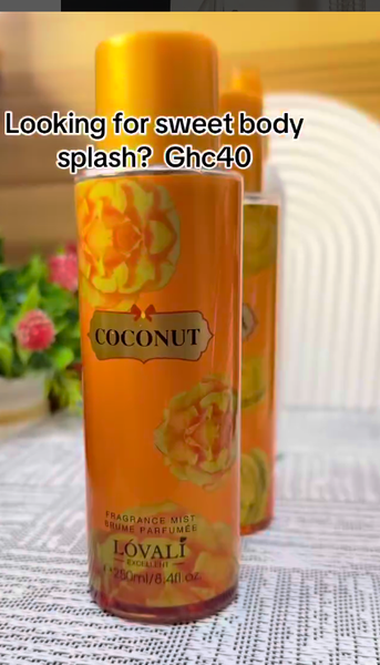 Body splashes are good for the skin