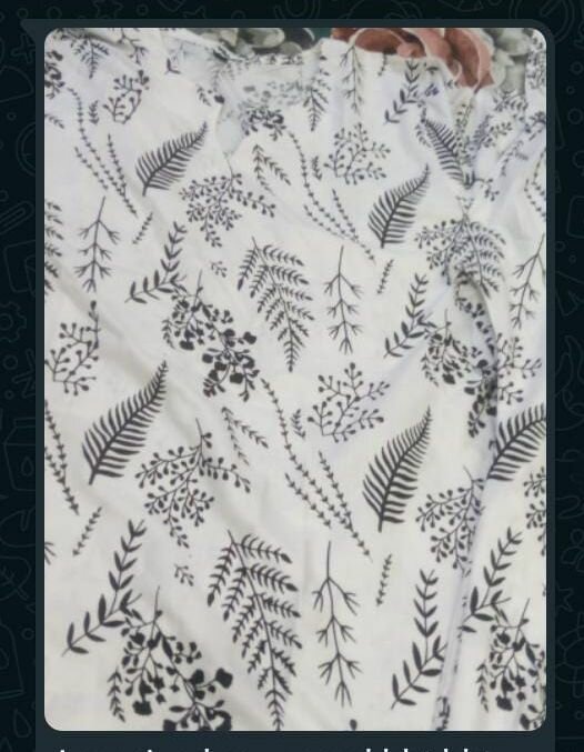 Stitched linen printed suit