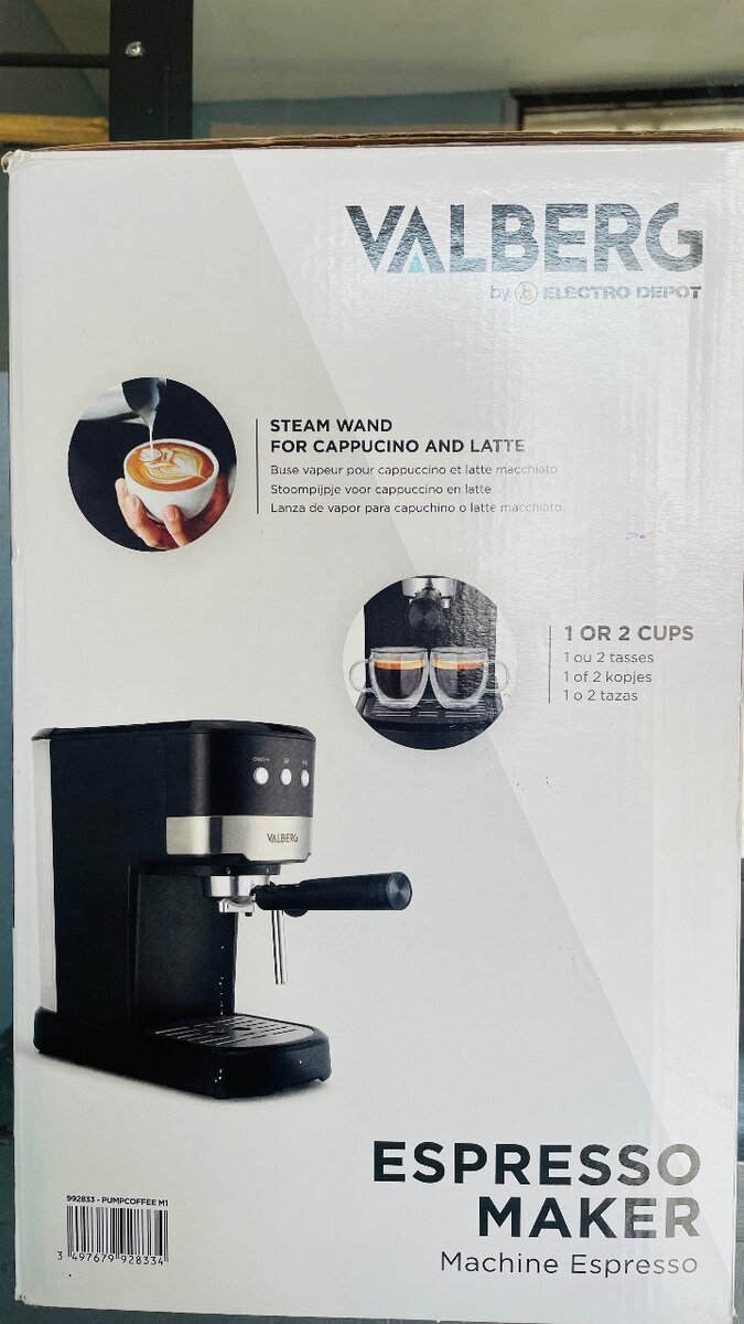 Espresso Maker Valberg 15 Bars