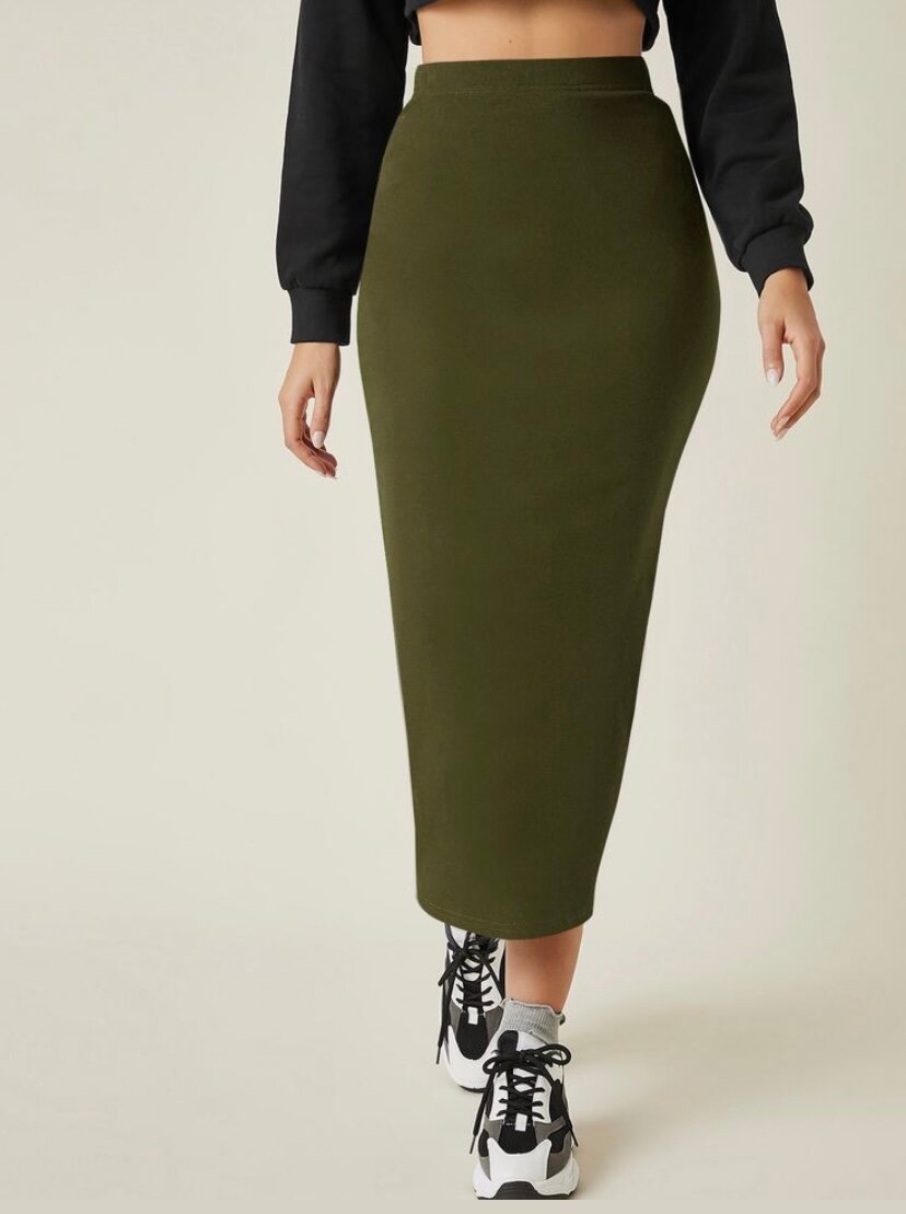 Jupe Longue Taille Haute Chic