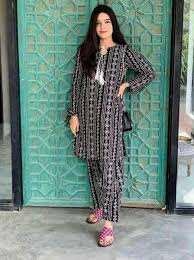 Lawn Trouser and shirt 2 Peace