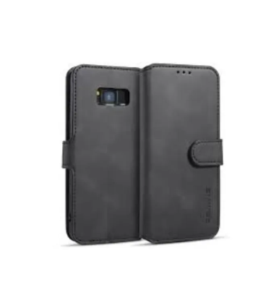 Samsung Galaxy S8 Case, Premium PU Leather Magnetic Shockproof Book Stand Folio Flip Wallet Case Cover with Card Holder high