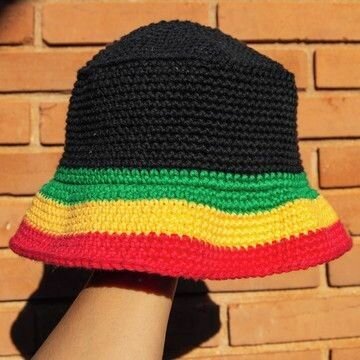 Assorted crochet hats